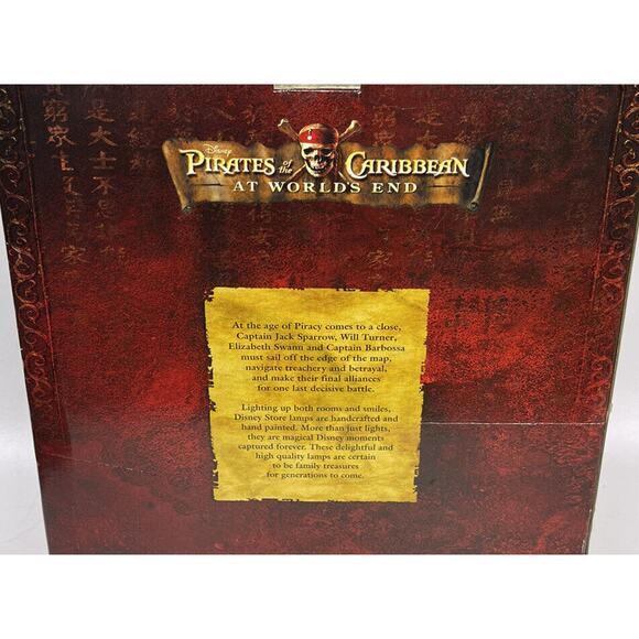 Pirates of the Caribbean Disney at Worlds End Store Lamp Home - Picture 9 of 11